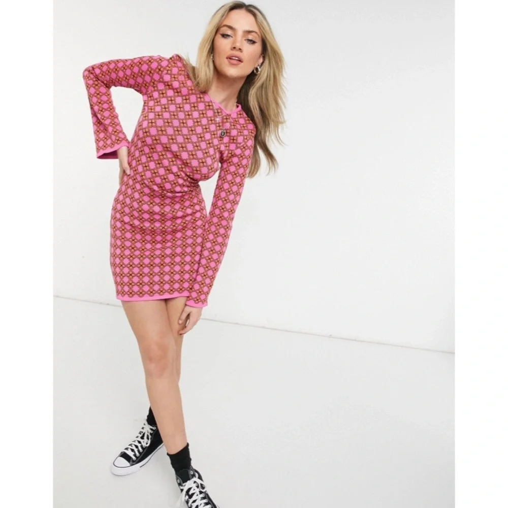 Never Fully Dressed Knit Mini Shift Dress